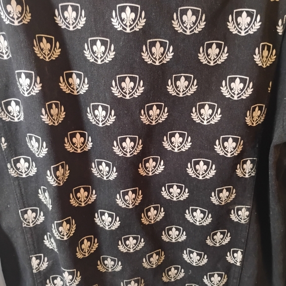 Ruthless Art Print Vintage Denim Jacket - Picture 11 of 16